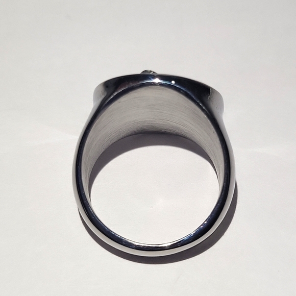 953- Lion Statement Handmade Men's Ring Size 9 NWT - Picture 5 of 5